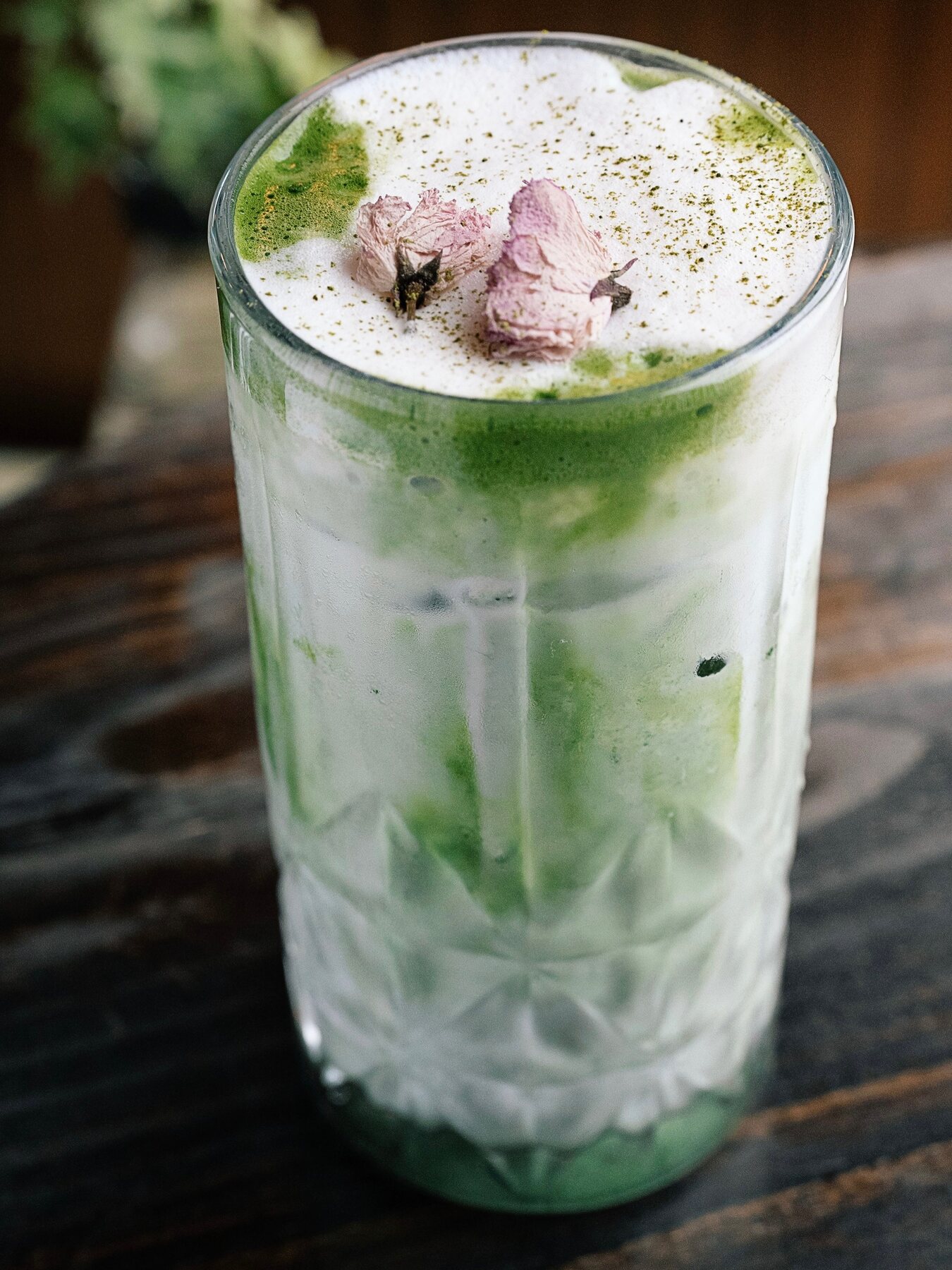 Sakura Blossom matcha at Millie's